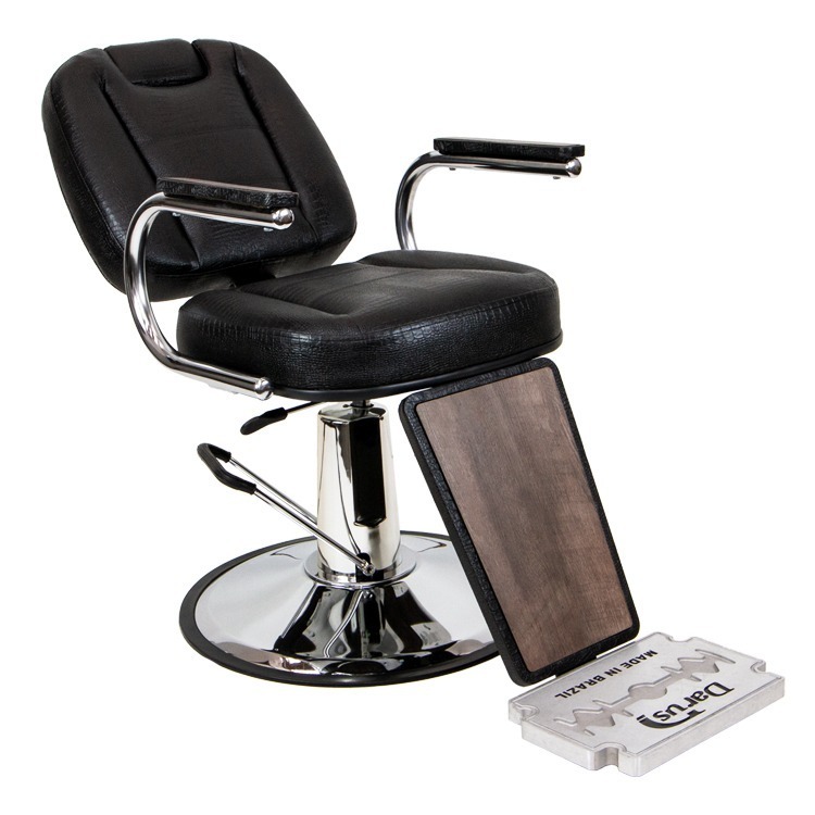 Poltrona Cadeira Pop Reclinável Barbearia Móveis Barbeiro